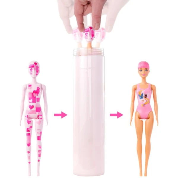 BARBIE DOLL COLOR REVEAL TOTALLY DENIM SERIES - 5 DESIGNS