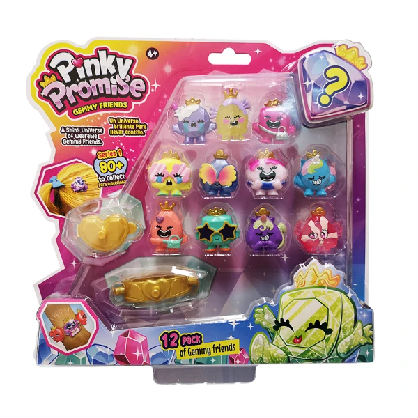 PINKY PROMISE SET 12 FIGURES - 6 DESIGNS
