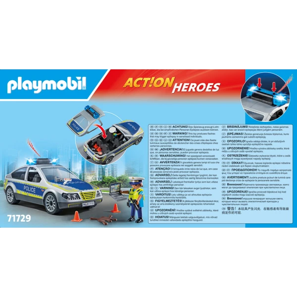 PLAYMOBIL ACTION HEROES POLICE PATROL CAR