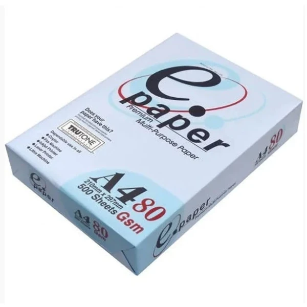 E=PAPER ΧΑΡΤΙ ΞΗΡΟΓΡΑΦΙΚΟ Α4 80gr 500 ΦΥΛΛΑ