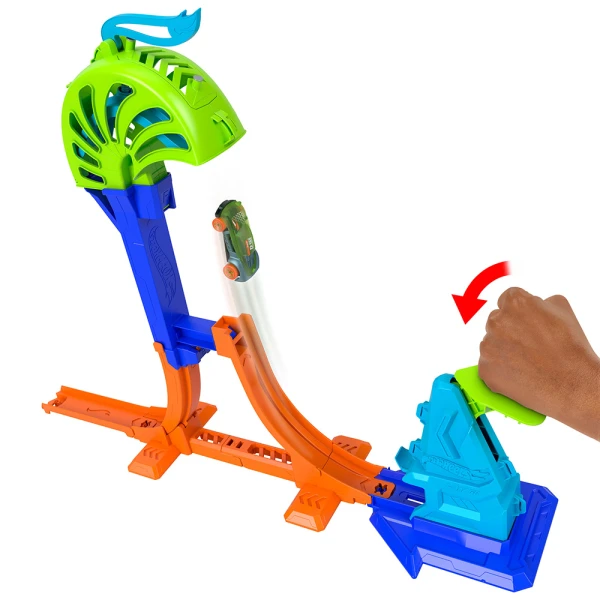 HOT WHEELS STUNT TRACKS POWER LAUNCH CHAMPION