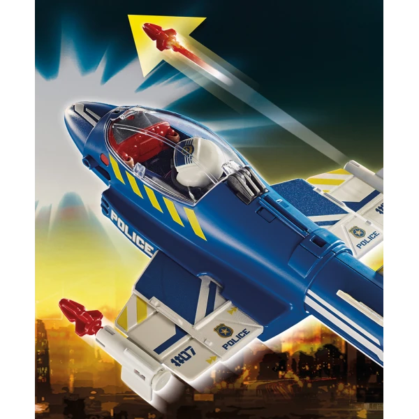 PLAYMOBIL CITY ACTION ΚΑΤΑΔΙΩΞΗ DRONE ΑΠΟ ΑΣΤΥΝΟΜΙΚΟ ΤΖΕΤ