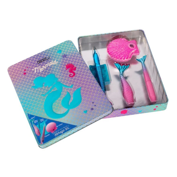 CREATE IT! MERMAID TIN MAKEUP KIT