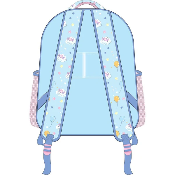 MUST TEAM ΤΣΑΝΤΑ ΠΛΑΤΗΣ ΝΗΠΙΟΥ 27Χ10Χ31 εκ. 2 ΘΗΚΕΣ - CINNAMOROLL EARS ΓΑΛΑΖΙΟ