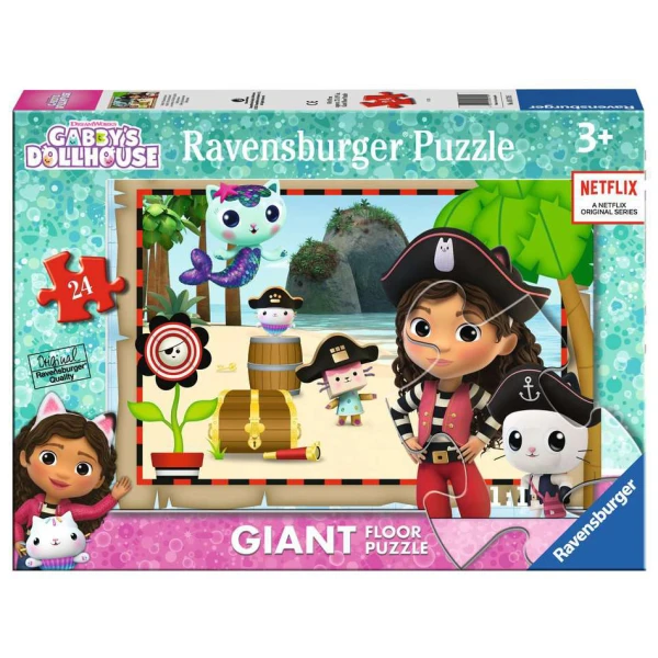 RAVENSBURGER FLOOR PUZZLE 24 pcs GABBY\'S DOLLHOUSE