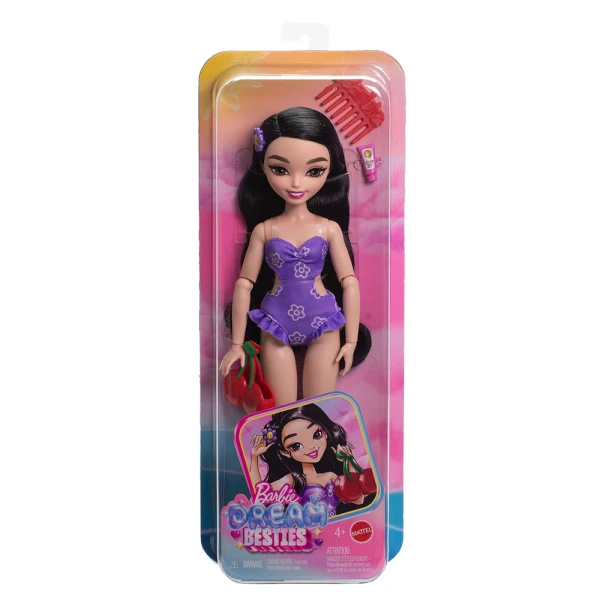 BARBIE DREAM BESTIES IMPULSE ΚΟΥΚΛΑ ΜΕ ΜΩΒ ΜΑΓΙΩ