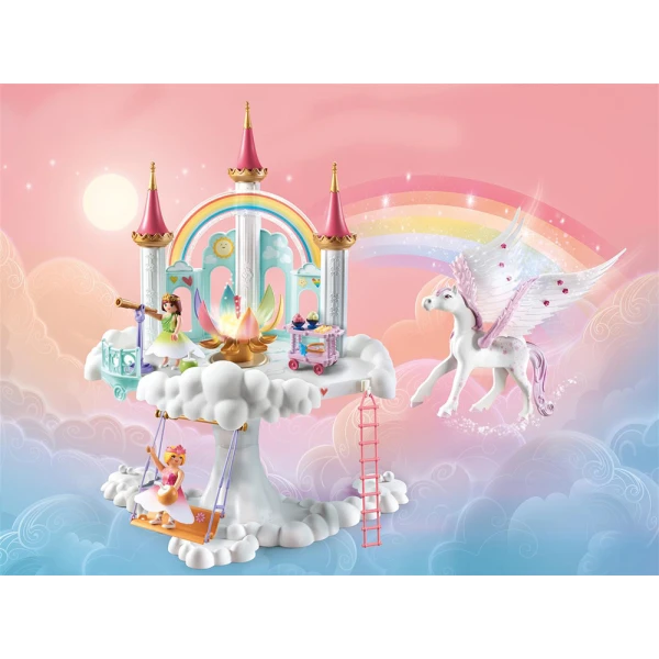 PLAYMOBIL PRINCESS MAGIC RAINBOW CASTLE IN THE CLOUDS