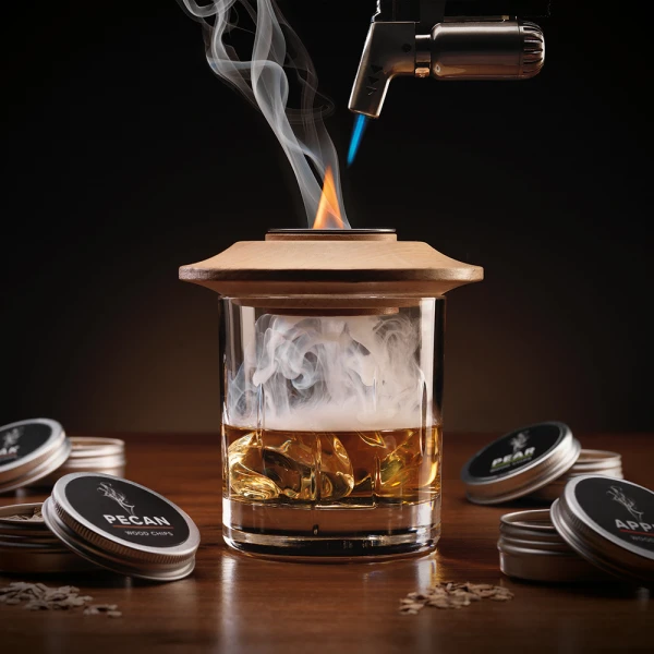 CONNOISSEUR CREATIONS WHISKEY SMOKING KIT