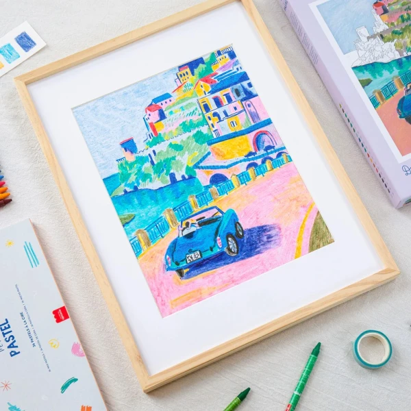 PETIT PASTEL PAINT BY NUMBERS - DRIVE