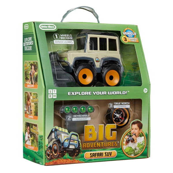LITTLE TIKES BIG ADVENTURES STEM SAFARI SUV