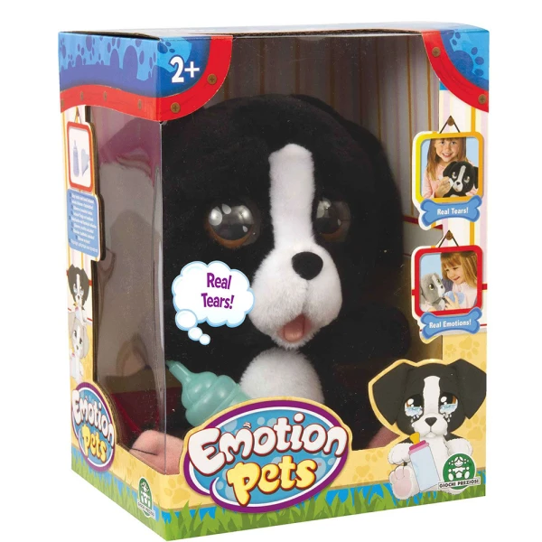 EMOTION PETS ΣΚΥΛΑΚΙ ΜΑΥΡΟ ΜΕ ΑΛΗΘΙΝΑ ΔΑΚΡΥΑ