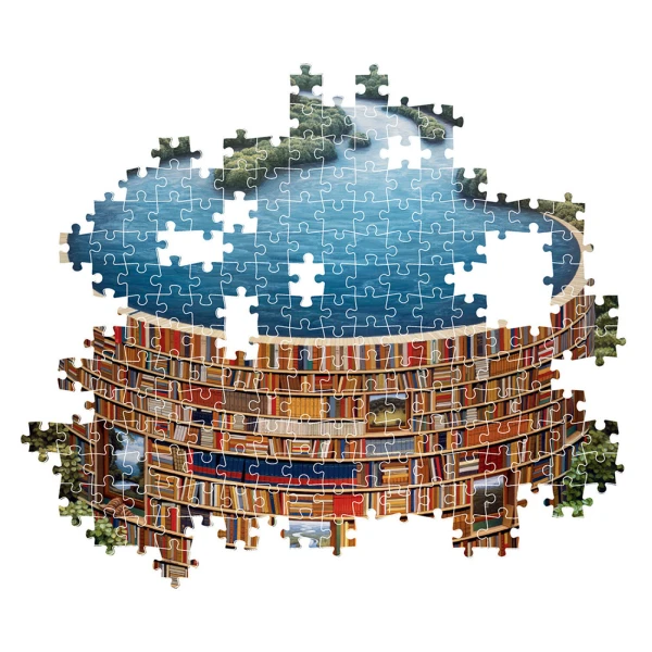 CLEMENTONI PUZZLE H.Q. LIBRARY 1000 pcs