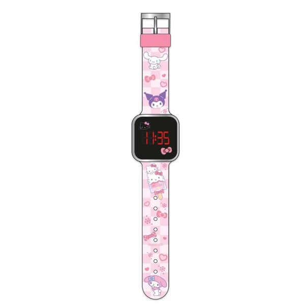 KIDS LED WATCH HELLO KITTY AND FRIENDS