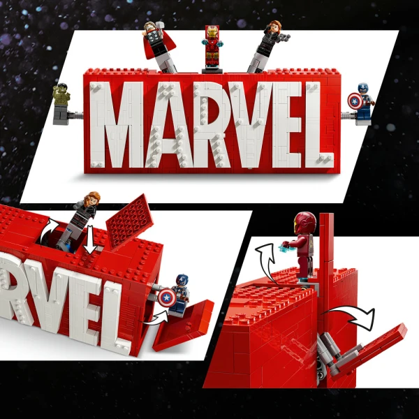LEGO® MARVEL: MARVEL LOGO & MINIFIGURES