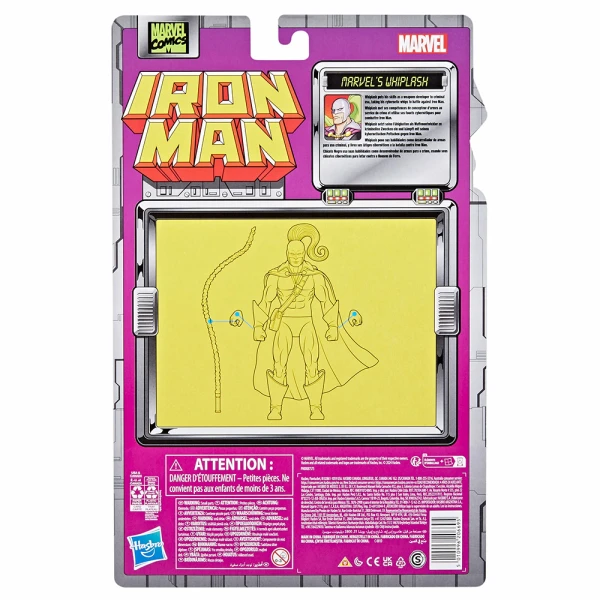 MARVEL LEGENDS RETRO IRON MAN ΣΥΛΛΕΚΤΙΚΗ ΦΙΓΟΥΡΑ 15 εκ. - MARVEL\'S WHIPLASH