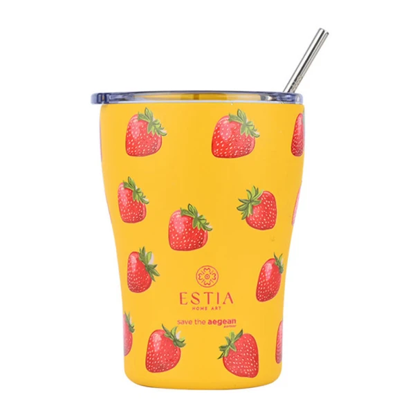 ESTIA HOME ART ΚΟΥΠΑ ΚΑΦΕ 350ml - BERRY BRIGHT