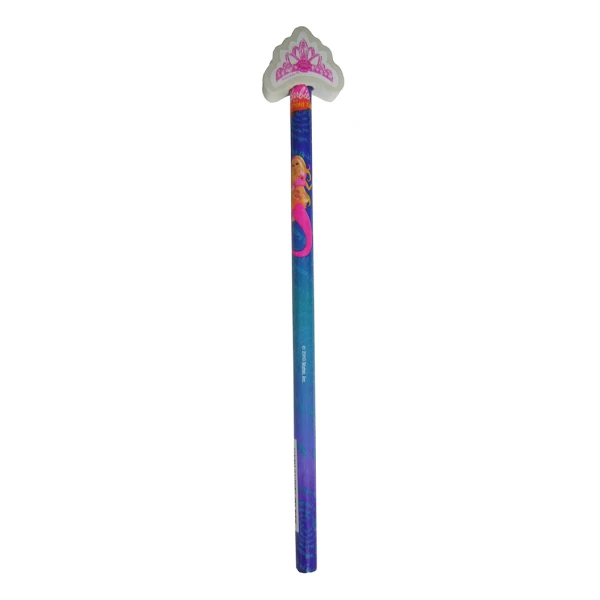 PAXOS PENCIL WITH TOPER BARBIE MERMAID TALE