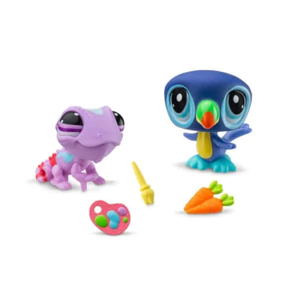 LITTLEST PETSHOP ΦΙΓΟΥΡΕΣ 2 τμχ. W1 - ARTSY PALS