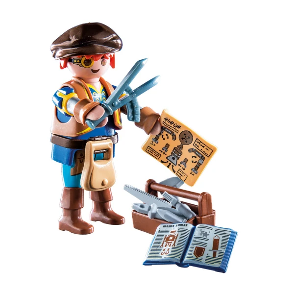 PLAYMOBIL NOVELMORE DARIO WITH HIS TOOLS