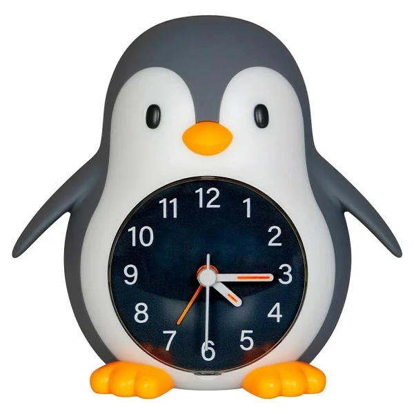 MEGALIGHT ALARM CLOCK POPPY PENGUIN WITH LIGHT