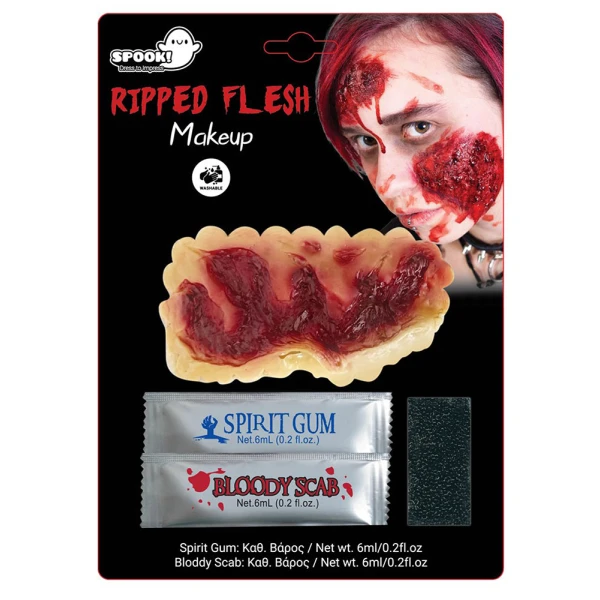 CARNIVAL RIPPED FLESH MAKEUP