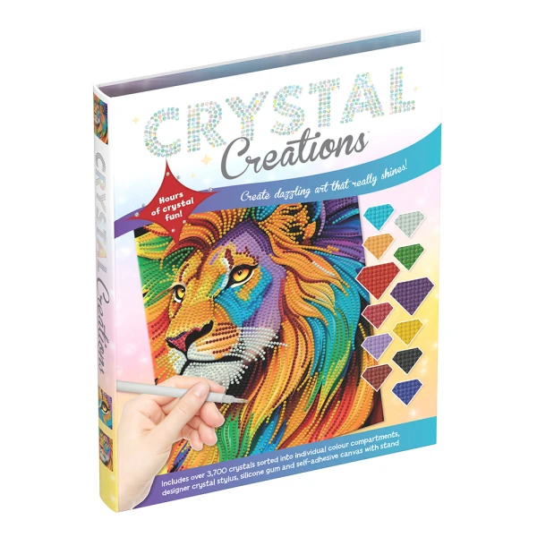 HINKLER CRYSTAL CREATIONS 6 NEON LION