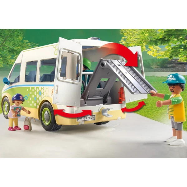 PLAYMOBIL CITY LIFE SCHOOL BUS
