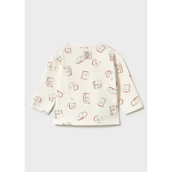 MAYORAL T-SHIRT LONG SLEEVES MULTICOLOUR