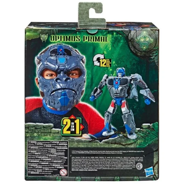 TRANSFORMERS MV7 2-ΣΕ-1 ΜΑΣΚΑ OPTIMUS PRIMAL