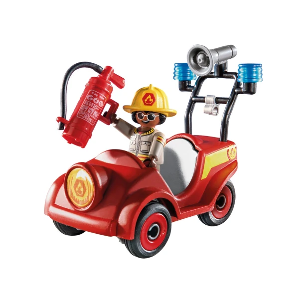 PLAYMOBIL DUCK ON CALL - FIRE RESCUE MINI-CAR