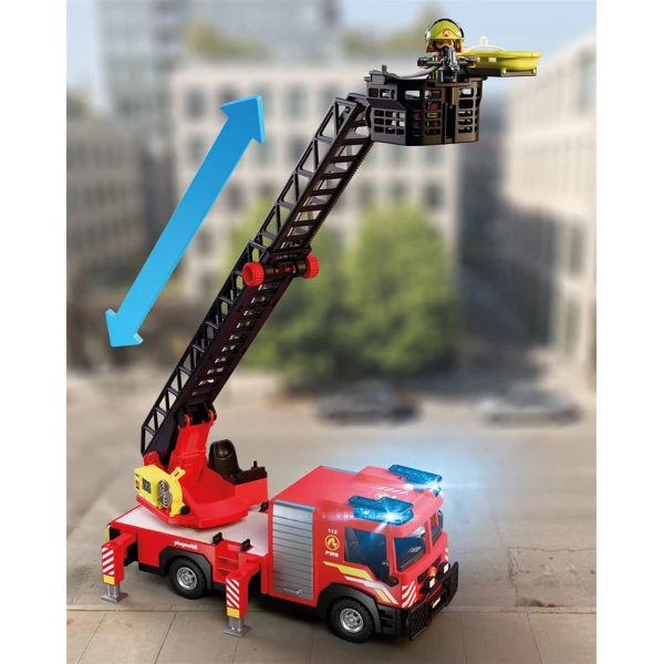 PLAYMOBIL CITY ACTION ΠΥΡΟΣΒΕΣΤΙΚΟ ΟΧΗΜΑ ΜΕ ΣΚΑΛΑ ΚΑΙ ΚΑΛΑΘΙ