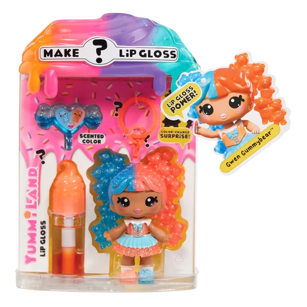 YUMMILAND MYSTERY LIPGLOSS ΚΟΥΚΛΑ - GWEN GUMMYBEAR