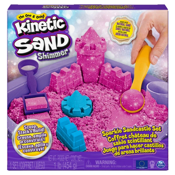 KNS KINETIC SAND GLITTER PINK