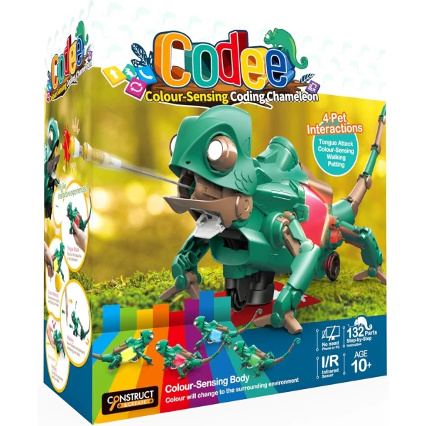 CONSTRUCT & CREATE CODEE THE CHAMELEON