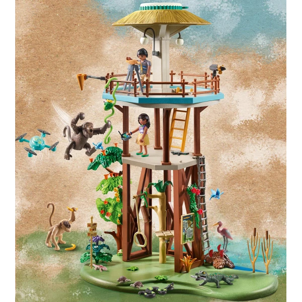 PLAYMOBIL WILTOPIA ΠΑΡΑΤΗΡΗΤΗΡΙΟ ΜΕ ΠΥΞΙΔΑ