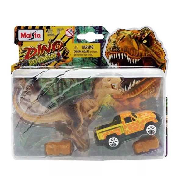 MAISTO FRESH METAL DINO ADVENTURE ΟΧΗΜΑ ΜΕ ΦΙΓΟΥΡΑ - 4 ΣΧΕΔΙΑ