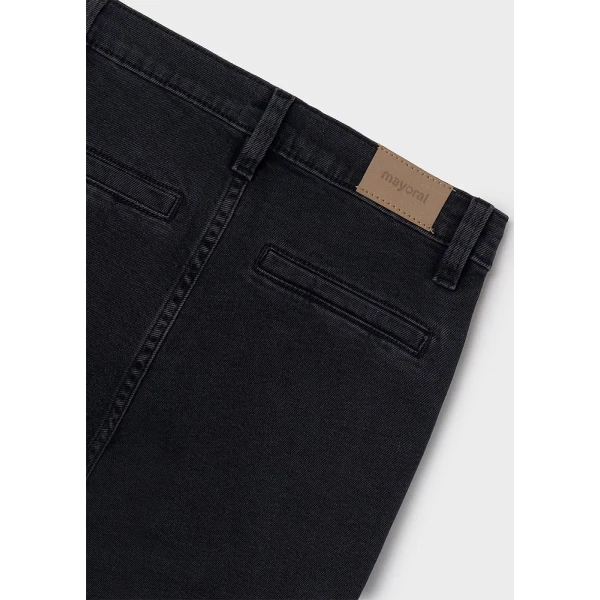 MAYORAL TROUSERS JEAN DEEP DYE BLACK