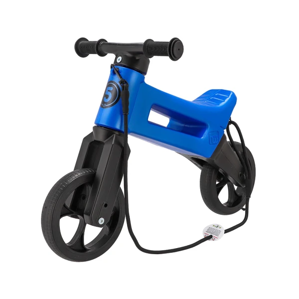 FW RIDER SUPERSPORT BALANCE BIKE 2 IN 1 METALLIC BLUE