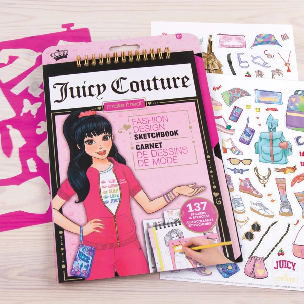 MAKE IT REAL JUICY COUTURE FASHION DESIGN SKETCHBOOK