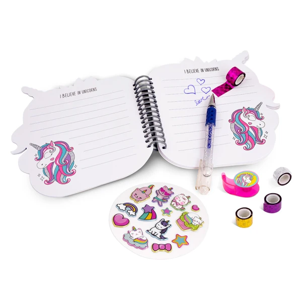 AS DIARY SET IN 3 DESIGNS FOR AGES 3+