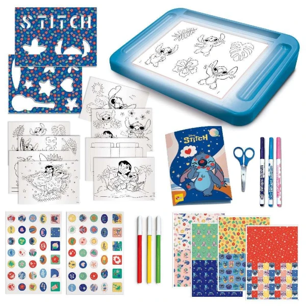 LISCIANI STITCH DRAWING SCHOOL WITH LIGHT TABLE