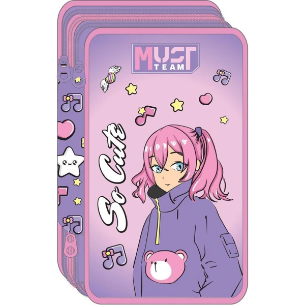 MUST TEAM ΚΑΣΕΤΙΝΑ ΤΡΙΠΛΗ ΓΕΜΑΤΗ 12Χ6Χ19,5 εκ. - SO CUTE