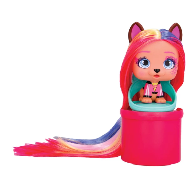 VIP PETS SERIES 3 BOW POWER COLLECTIBLE DOLL WITH EXTRA LONG HAIR - 6 DESIGNS
