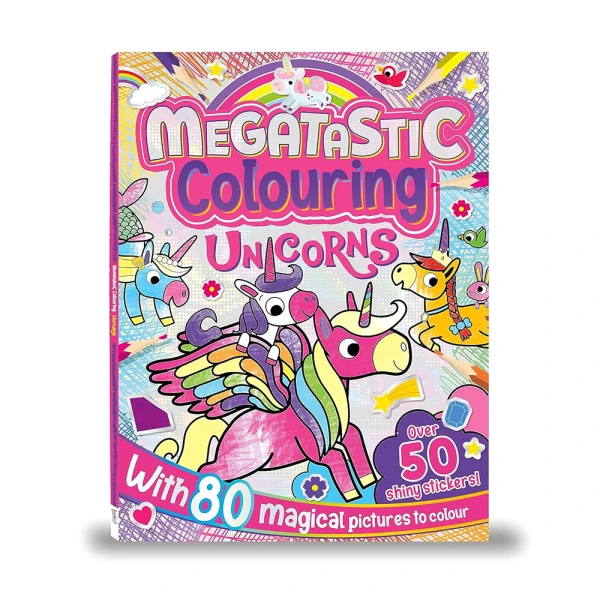 ΒΙΒΛΙΟ ΖΩΓΡΑΦΙΚΗΣ MEGATASTIC - UNICORNS