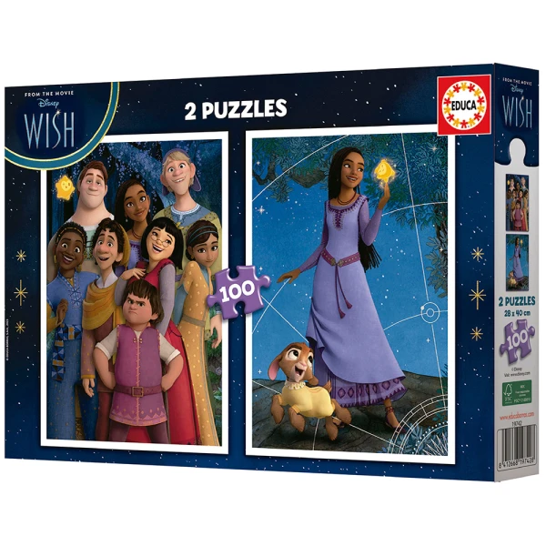 EDUCA ΠΑΖΛ 2X100 τεμ. DISNEY WISH