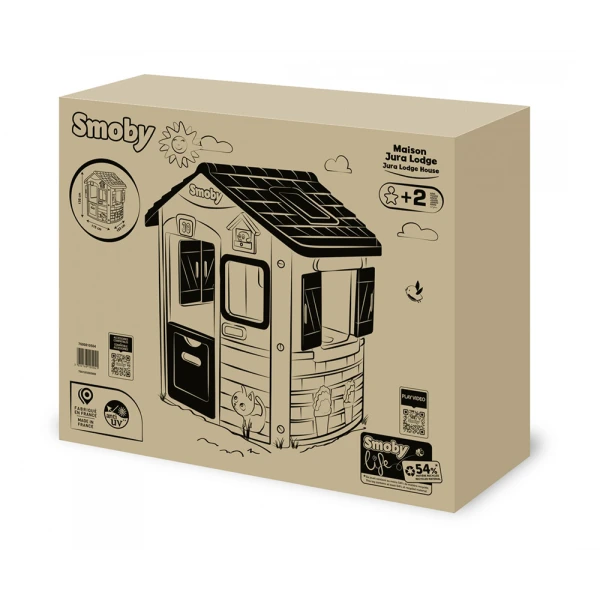 SMOBY LIFE ΣΠΙΤΑΚΙ JURA LODGE PLAYHOUSE