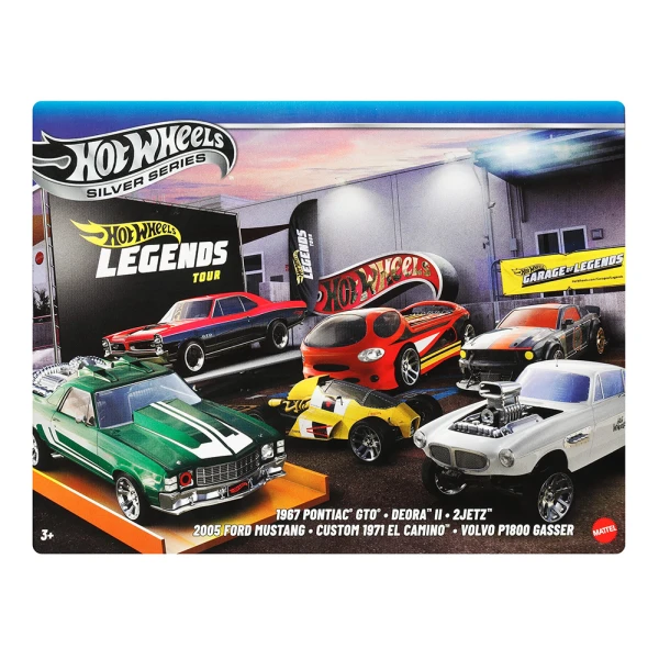 HOT WHEELS ΑΥΤΟΚΙΝΗΤΑΚΙΑ ΣΕΤ ΤΩΝ 6 - HOT WHEELS LEGENDS