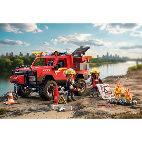 PLAYMOBIL CITY ACTION ΦΟΡΤΗΓΟ ΠΥΡΟΣΒΕΣΤΙΚΗΣ ΠΑΝΤΟΣ ΕΔΑΦΟΥΣ