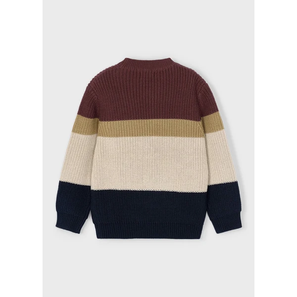 MAYORAL JERSEY BLOCKING PLUM 