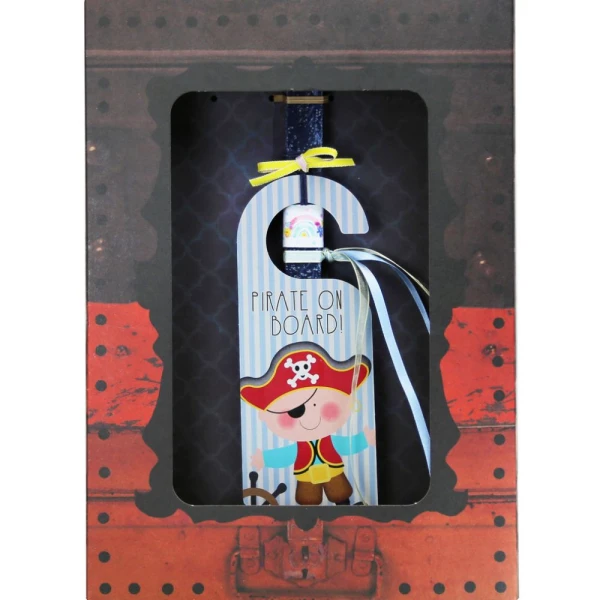 SYNCHRONIA HANDMADE CANDLE 30 cm DOOR HANGER - PIRATE